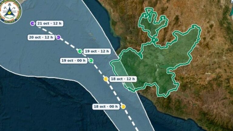 Huracán Trudy se intensifica a categoría 4: Alerta máxima en costas de Jalisco