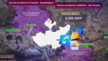 Jalisco y Federación invierten 25 mil mdp en agua para Guadalajara: Acueductos listos en 2028